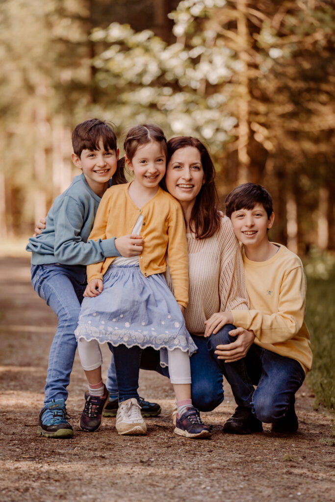 Mutter, und ihre Kinder - Beispiel Familienfotos von Nathalie Weber